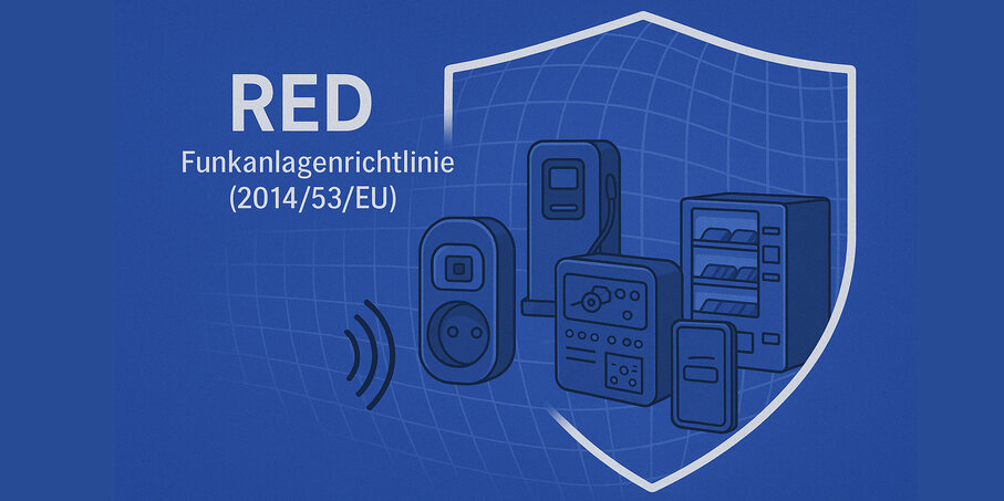 Symbolbild für EMV- und Funkprüfungen für Endgeräte nach RED Symbolbild für EMV- und Funkprüfungen für Endgeräte nach RED