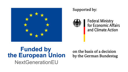 Supported by EU and Bundesministerium für Wirtschaft und Klimaschutz